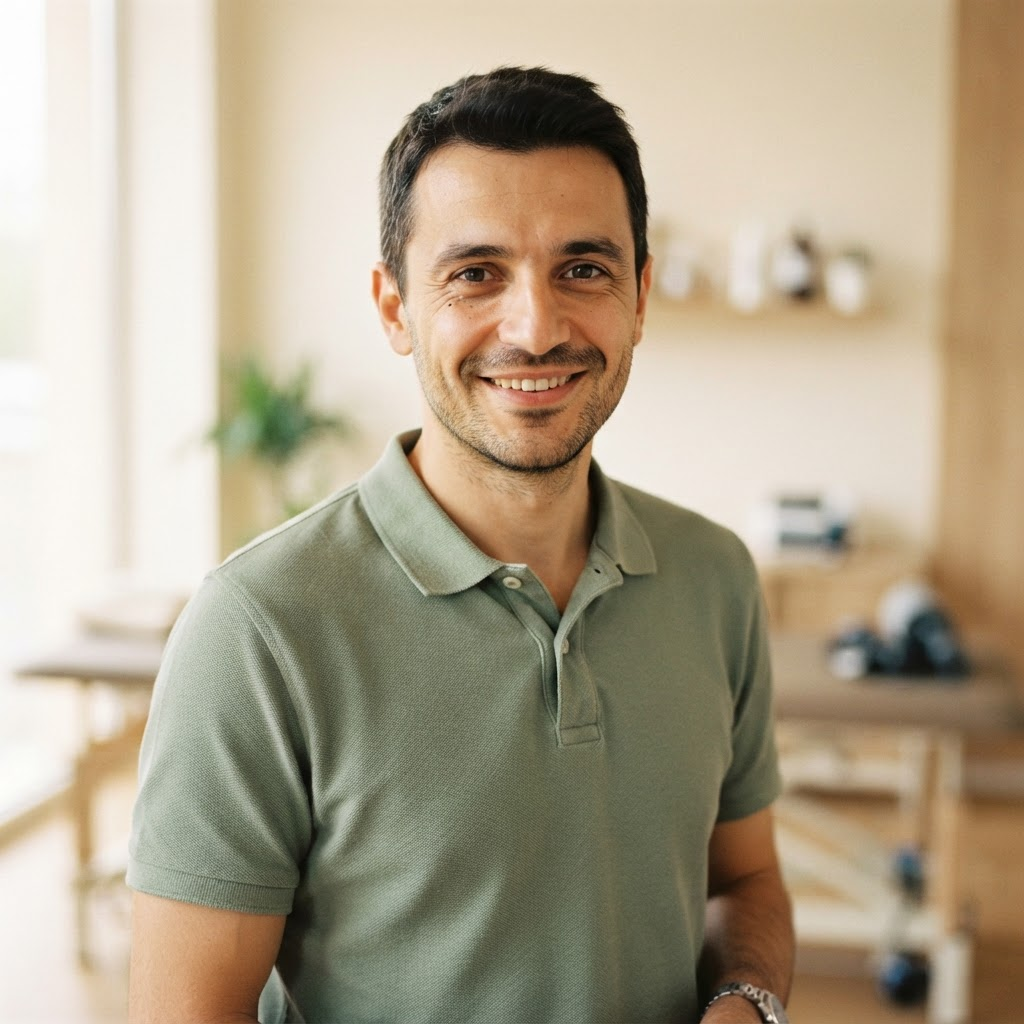 Portret Andrei Popescu, Kinetoterapeut